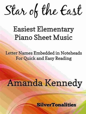 cover image of Star of the East Easiest Elementary Piano Sheet Music
